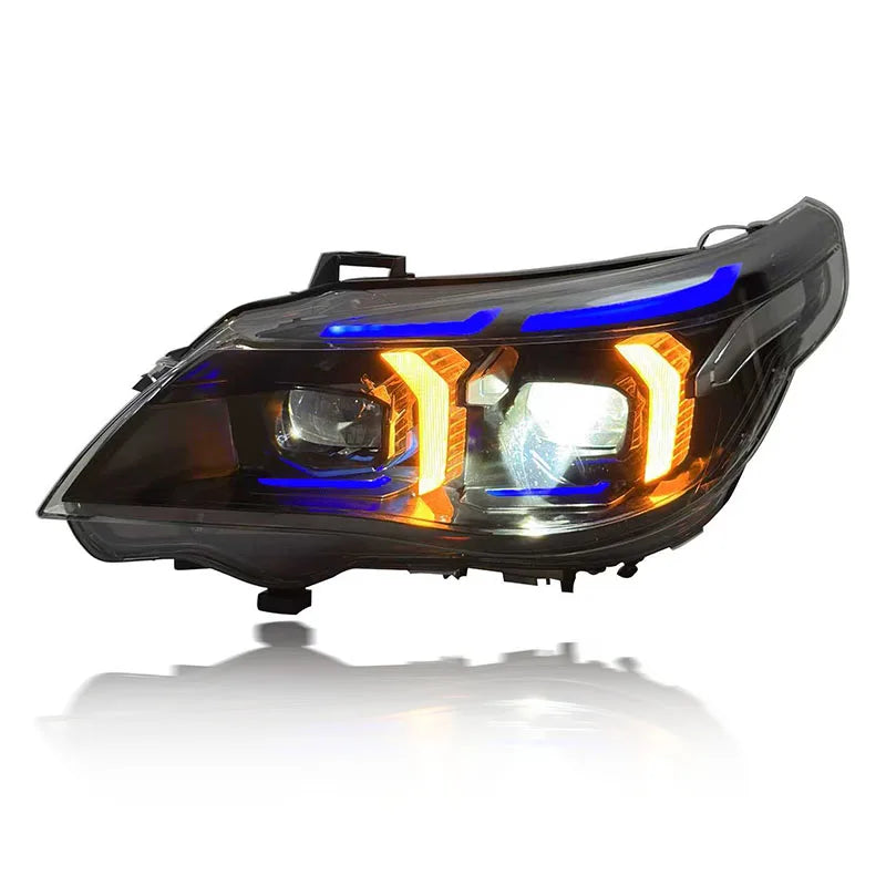 SJC Car Lighting Auto Accessories Headlamp for BMW 5 Series E60 Led Headlight 03-10 Upgrade Snake Eye Style Front Lamps