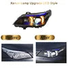 SJC Car Lighting Auto Accessories Headlamp for BMW 5 Series E60 Led Headlight 03-10 Upgrade Snake Eye Style Front Lamps