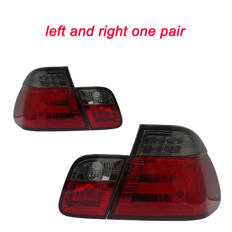 Car styling Tail Lights For BMW 3 series E46 4 doors Sedan 2001-2004 new style LED Dynamic Turn Signal Light Tail Lamp Assembly