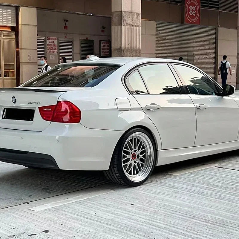 MP Style For BMW 3-Series E90 318i 320i 325i 2005-2012 Car Rear Trunk Lid Car Rear Wing Duck Tail Lip Spoiler Body Kits