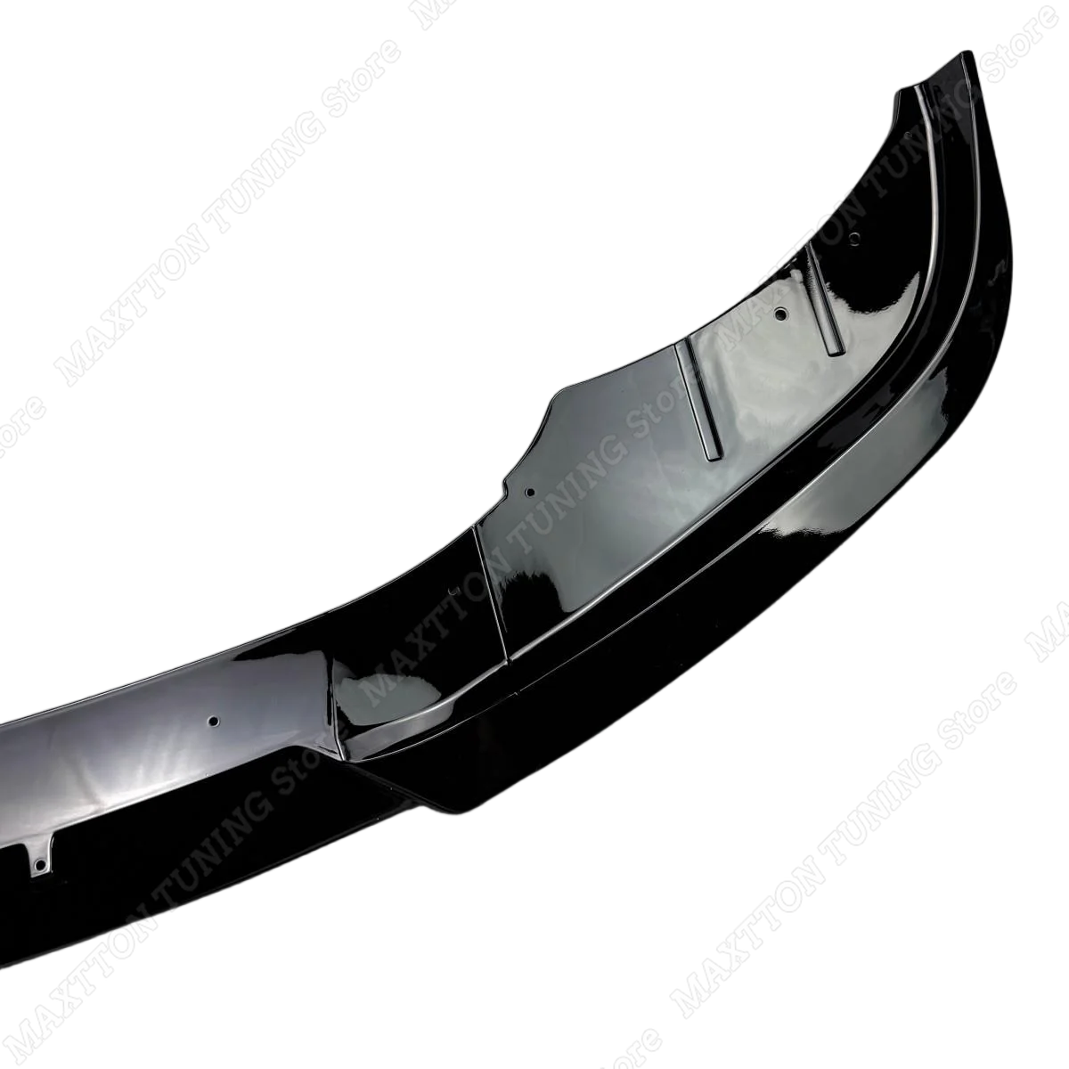 Gloss Black Car Front Bumper Spoiler Lip Splitter Deflector Exterior Diffuser Parts For BMW 5 Series GT F07 Standard 2009-2017