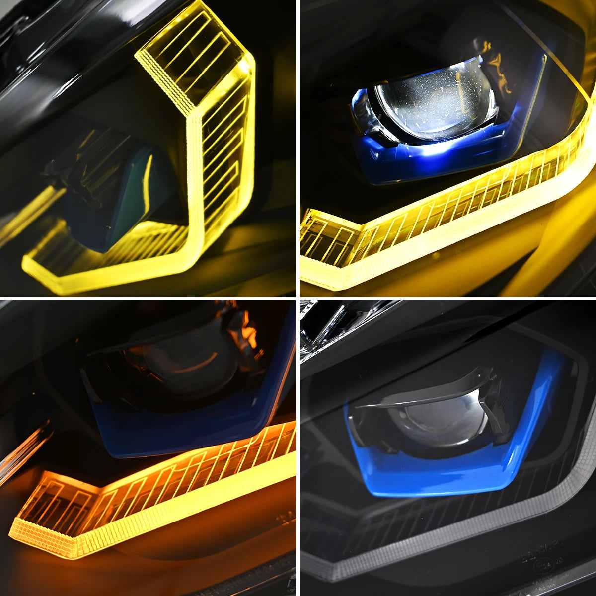 Projector Lens LED Headlight Assembly For BMW F22 F23 228i xDrive 230i M235i M240i 2014-2018 Turbo Xenon Headlamp