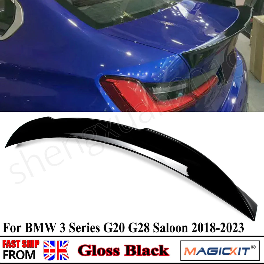 AC Style Fits BMW 3 Series G20 G80 M3 2019+ Rear Trunk Boot Lip Spoiler Painted
