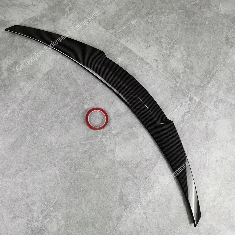 PSM Style Rear Wing For BMW E82 Rear Trunk Spoiler Lid 1 Series 135i 125i 123d 120i 120d M1 Rear Tail Wing Bodykit 2007-2014
