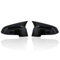 Carbon Fiber Look Black car Rearview Side Mirror cover Caps for BMW 5 6 7 Series F10 F11 F18 F07 F12 F13 F06 F01 F02 LCI