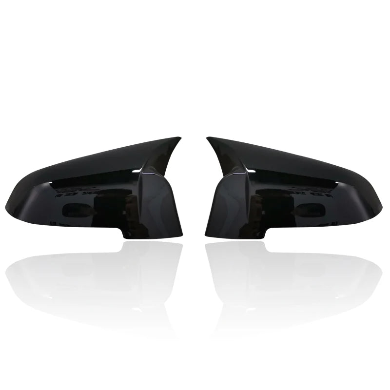 Carbon Fiber Look Black car Rearview Side Mirror cover Caps for BMW 5 6 7 Series F10 F11 F18 F07 F12 F13 F06 F01 F02 LCI