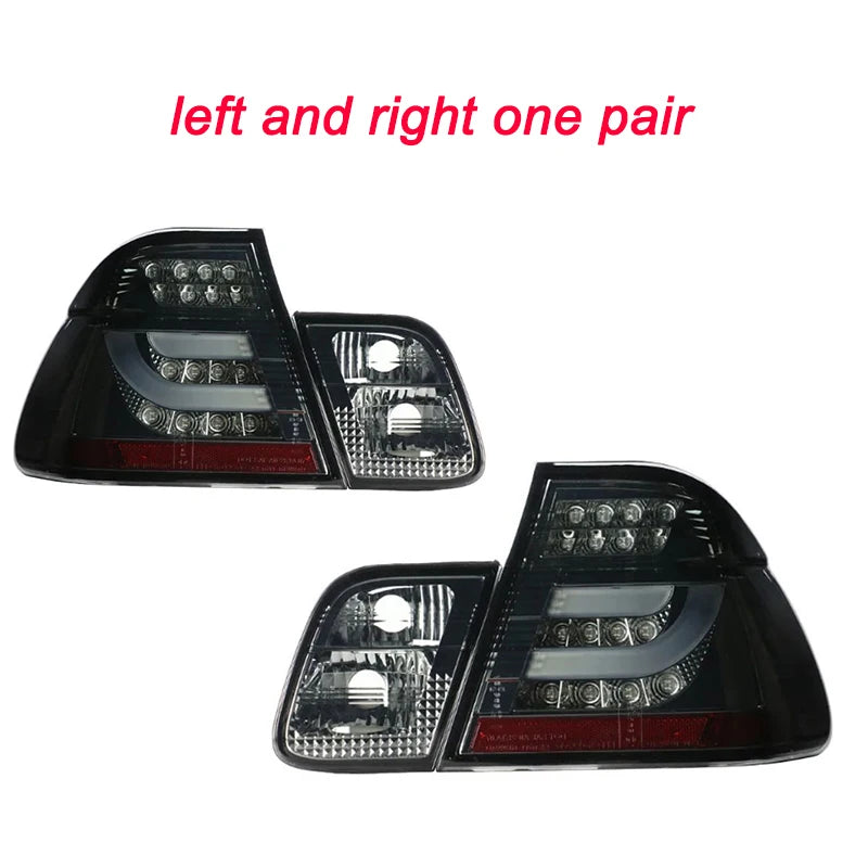 Car styling Tail Lights For BMW 3 series E46 4 doors Sedan 2001-2004 new style LED Dynamic Turn Signal Light Tail Lamp Assembly