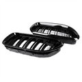 For BMW 6 Series F06 F12 F13 M6 2012-2017 Car Double Slot Front Kidney Grill Accessories Fitment Code 51137211921 51137211922