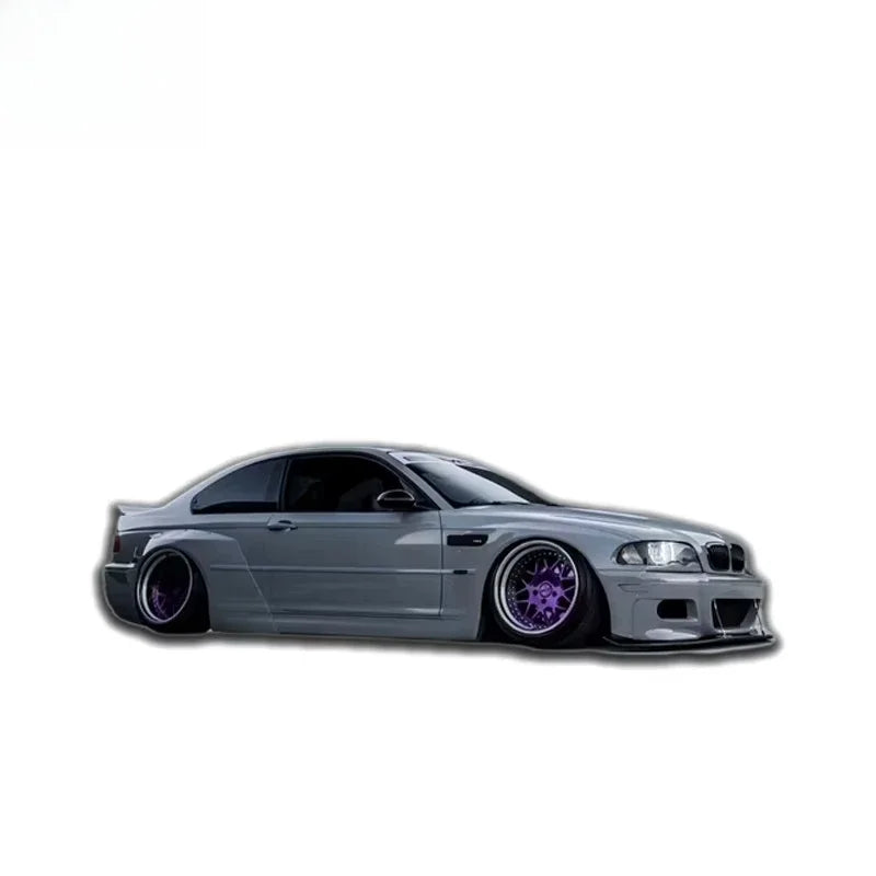 2005 for 3 Series E46 Wide Body Kit Rocky Bunny M3 Upgrade with New Car Bumpers 1998-2005 Model Fit