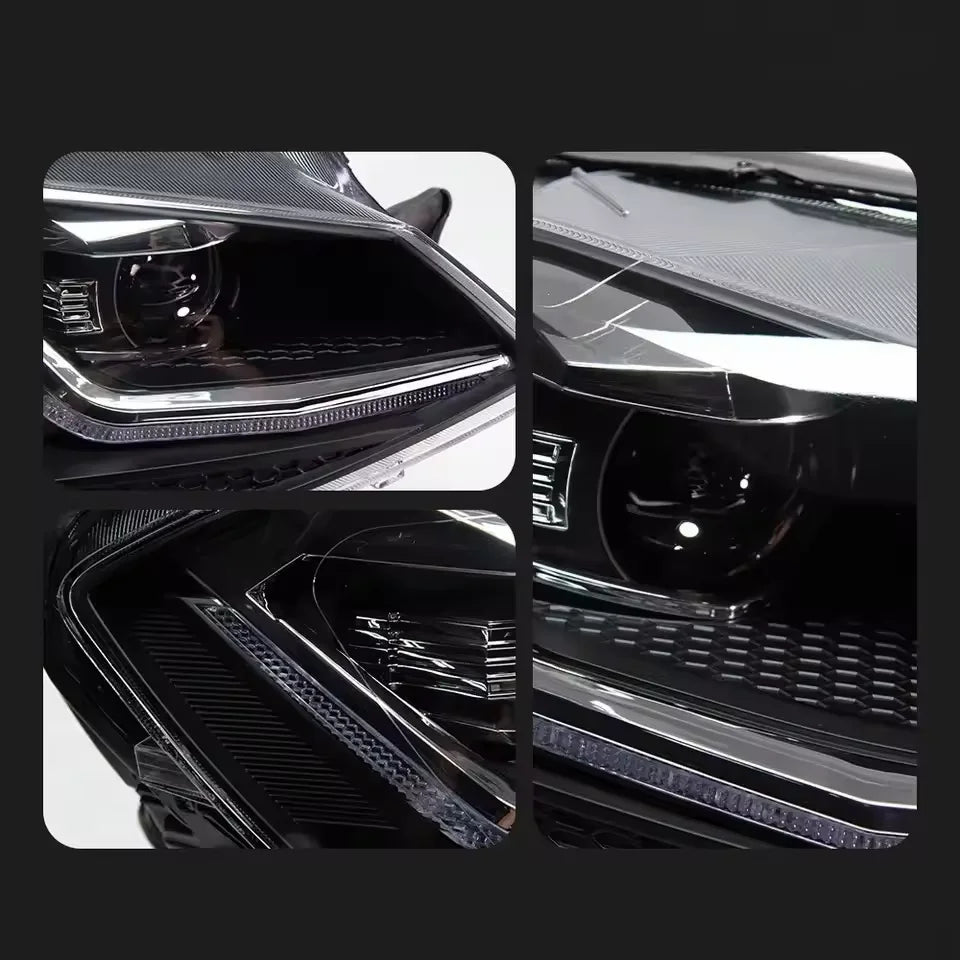 TYPY LED Headlights with DRL and Dynamic Turn Signal, Auto Accessories for VW Golf 7 2013-2017
