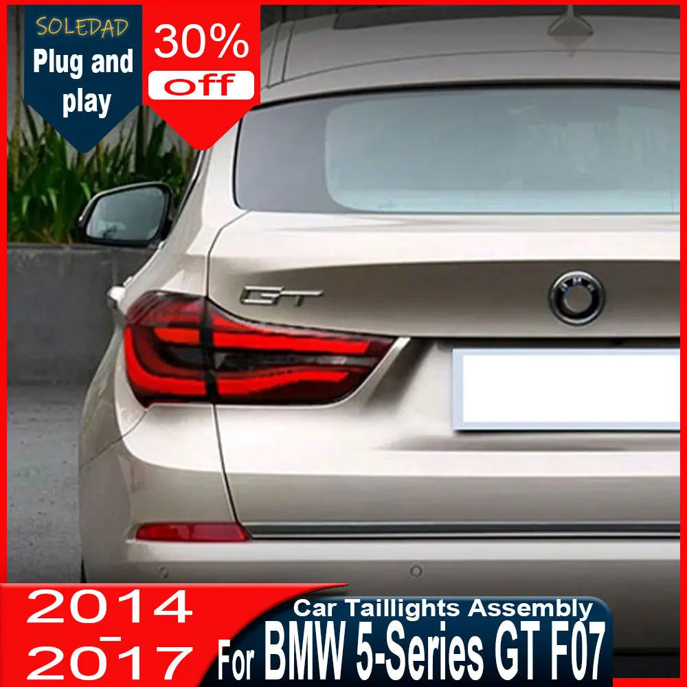 Car Taillight For BMW 5 Series GT F07 2014-2017 Tail Lights Assembly Upgrade LED Turn Signal Reverse Tail Lights Plug And Play