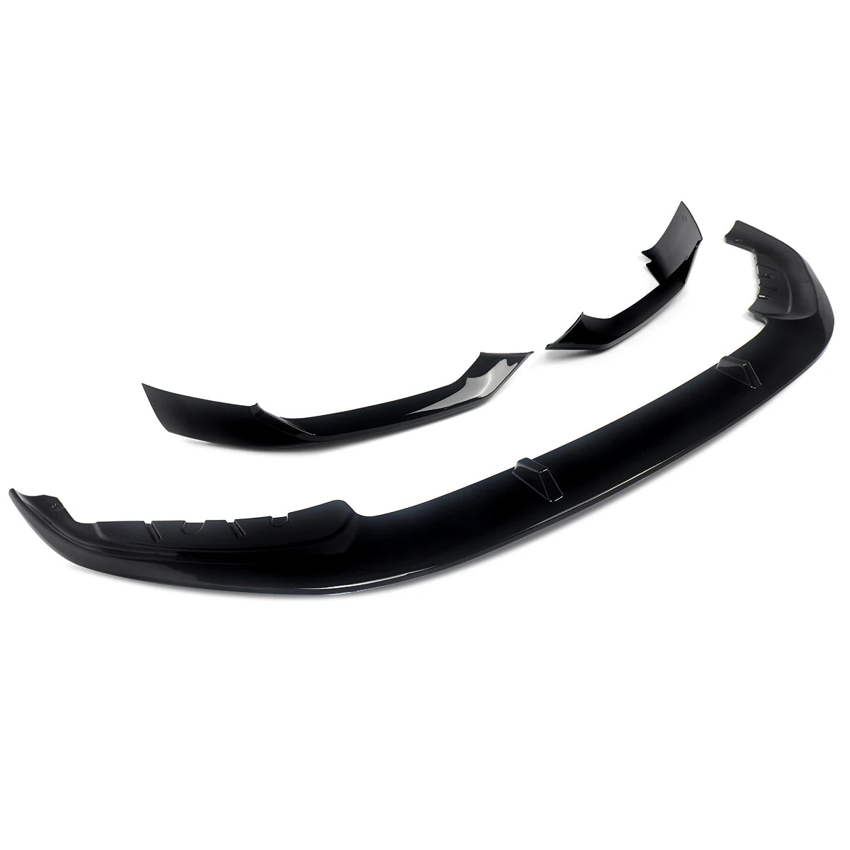 Fit For BMW G30 G31 G38 M Sport 2021-2023 Front Bumper Splitter Lip Gloss Black