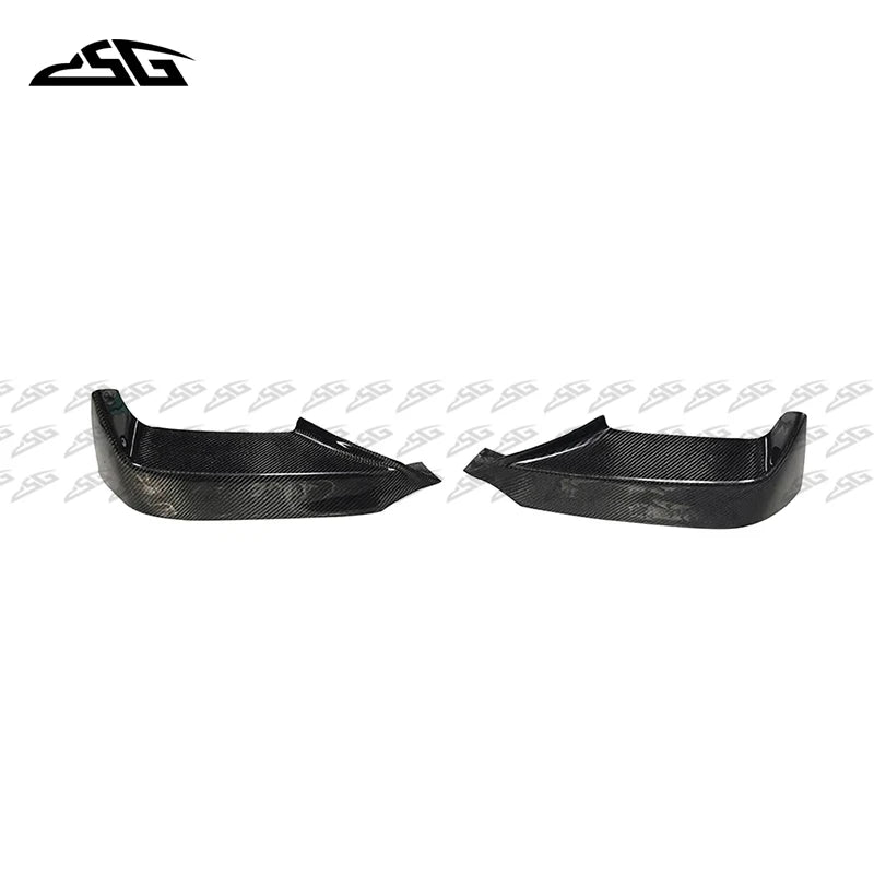 For BMW 6 Series F06 F12 F13 M tech M sport Carbon Fiber Front Bumper Lip Splitter Air Vent Canards Apron Flap Cupwings Body Kit