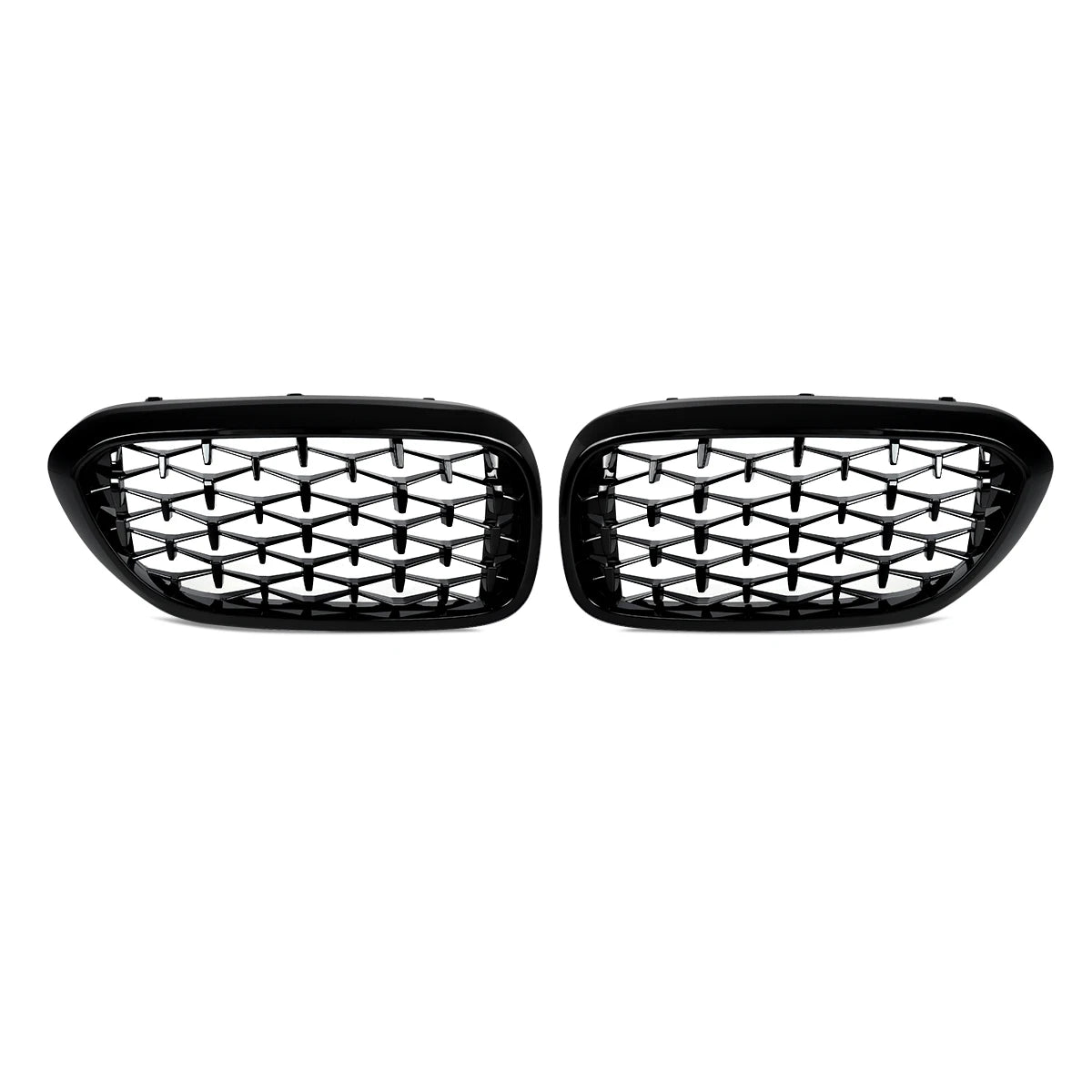 Diamond Style Racing Centre Grille for BMW 5 Series G30 G31 520i 530e 540i 2017 2018 2019 Front Bumper Kidney Grills
