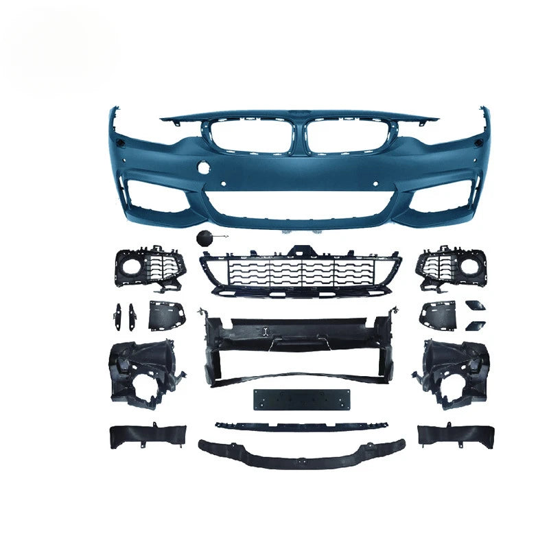 SAAR Suitable for BMW 4 Series F32/33/36MT Sport Front and Rear Bumpers Side Skirts Grille Front Bumper Assembly Export Parts