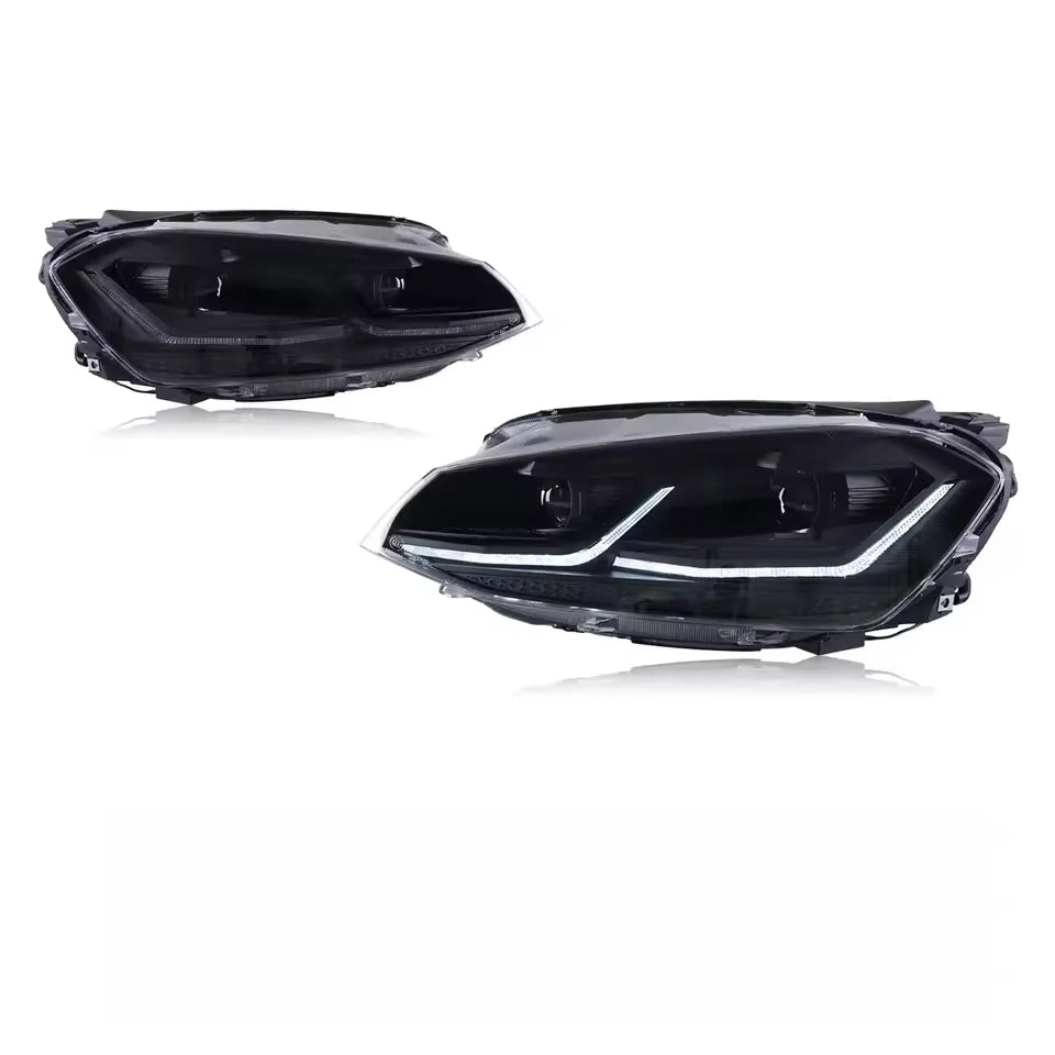 TYPY LED Headlights with DRL and Dynamic Turn Signal, Auto Accessories for VW Golf 7 2013-2017