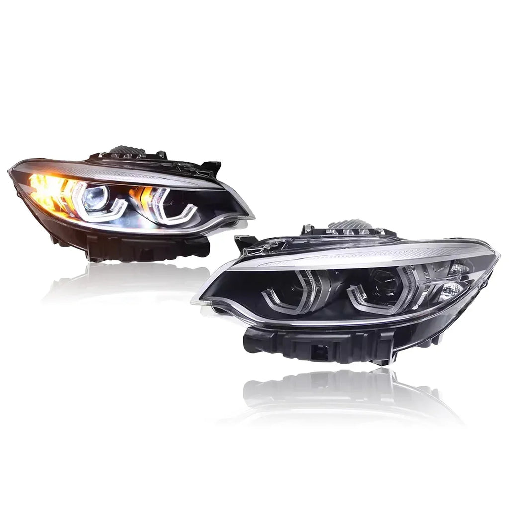 Car Lights For BMW 2 Series F22 Headlight 2014-2019 LED Car Lamps Daytime Running Lights Dynamic Turn Signals Car Accessories
