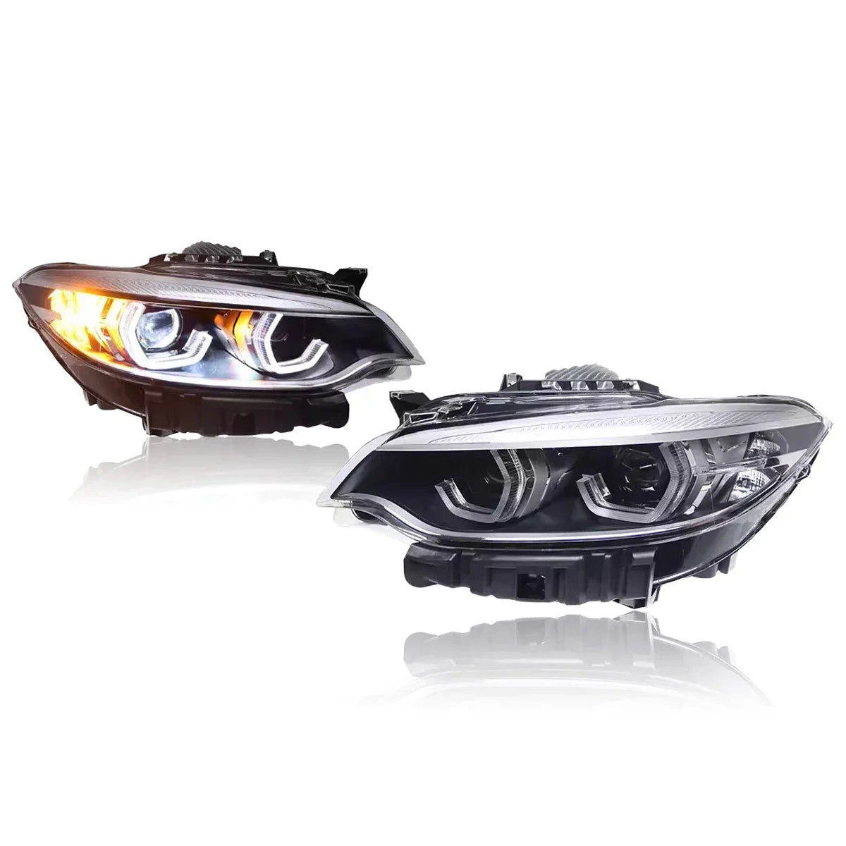 Car Lights For BMW 2 Series F22 Headlight 2014-2019 LED Car Lamps Daytime Running Lights Dynamic Turn Signals Car Accessories