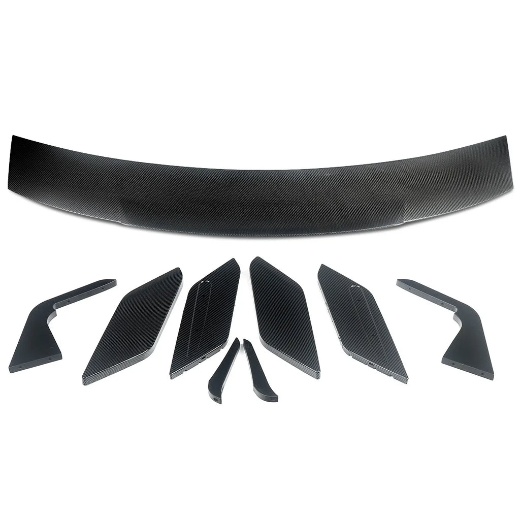 Rear Trunk Roof Big Spoiler For BMW G80 M3 G82 M4 F10 F32 E92 2020 2021 2022 Carbon Fiber Look Rear Boot Trunk Spoiler Wing