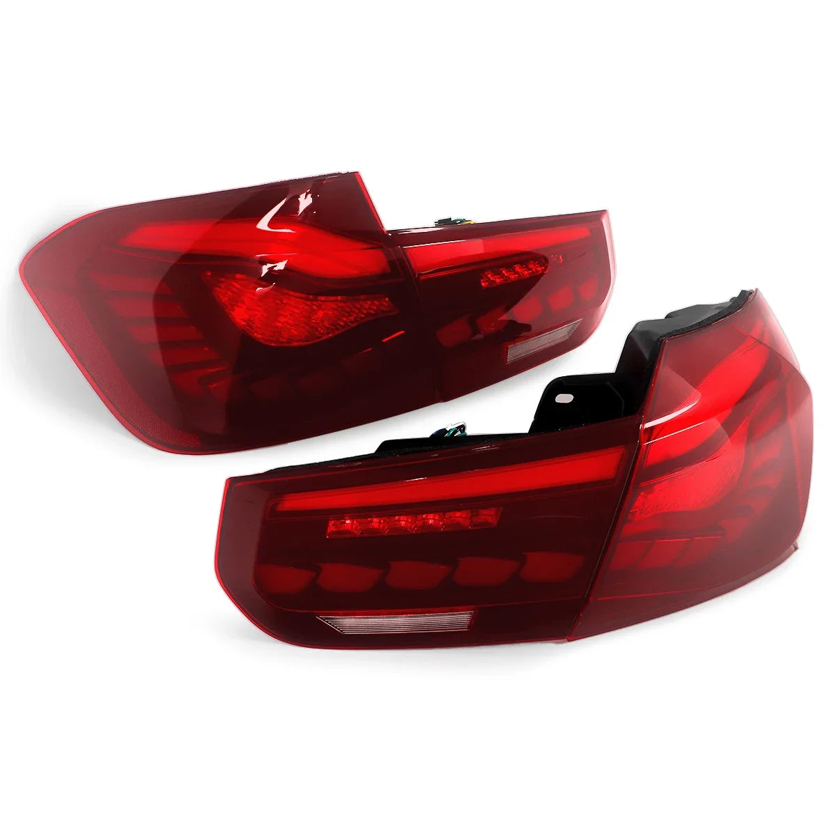 LED Tail Lights for BMW 3 Series F30 F35 F80 2012-2018 Red OLED GTS Style Rear Lamp Rear Lamps DRL Signal Automotive