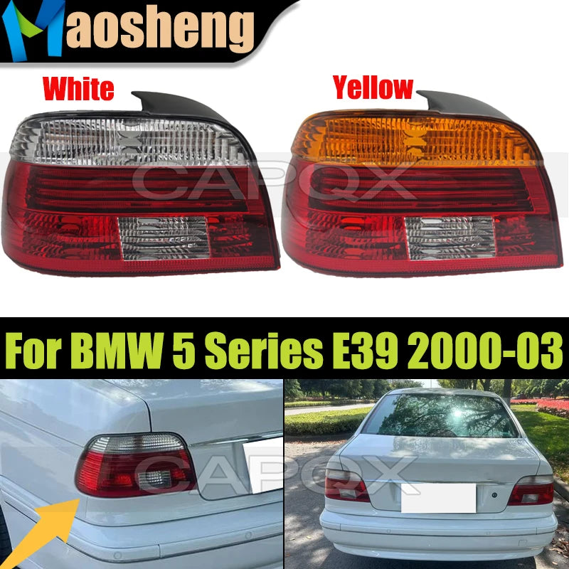 Rear Bumper Taillight Taillamp For BMW 5 Series E39 530i 520i 528I 540i 2000 2001 2002 2003 Brake Light Taillamps Tail Light