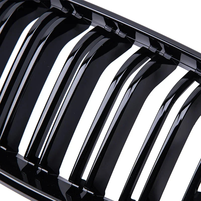 For BMW 2 Series F22 F23 F87 M2 Gloss Black Car Front Bumper Kidney Grill Grilles Car Styling Racing Grills Accessory 2014-2018