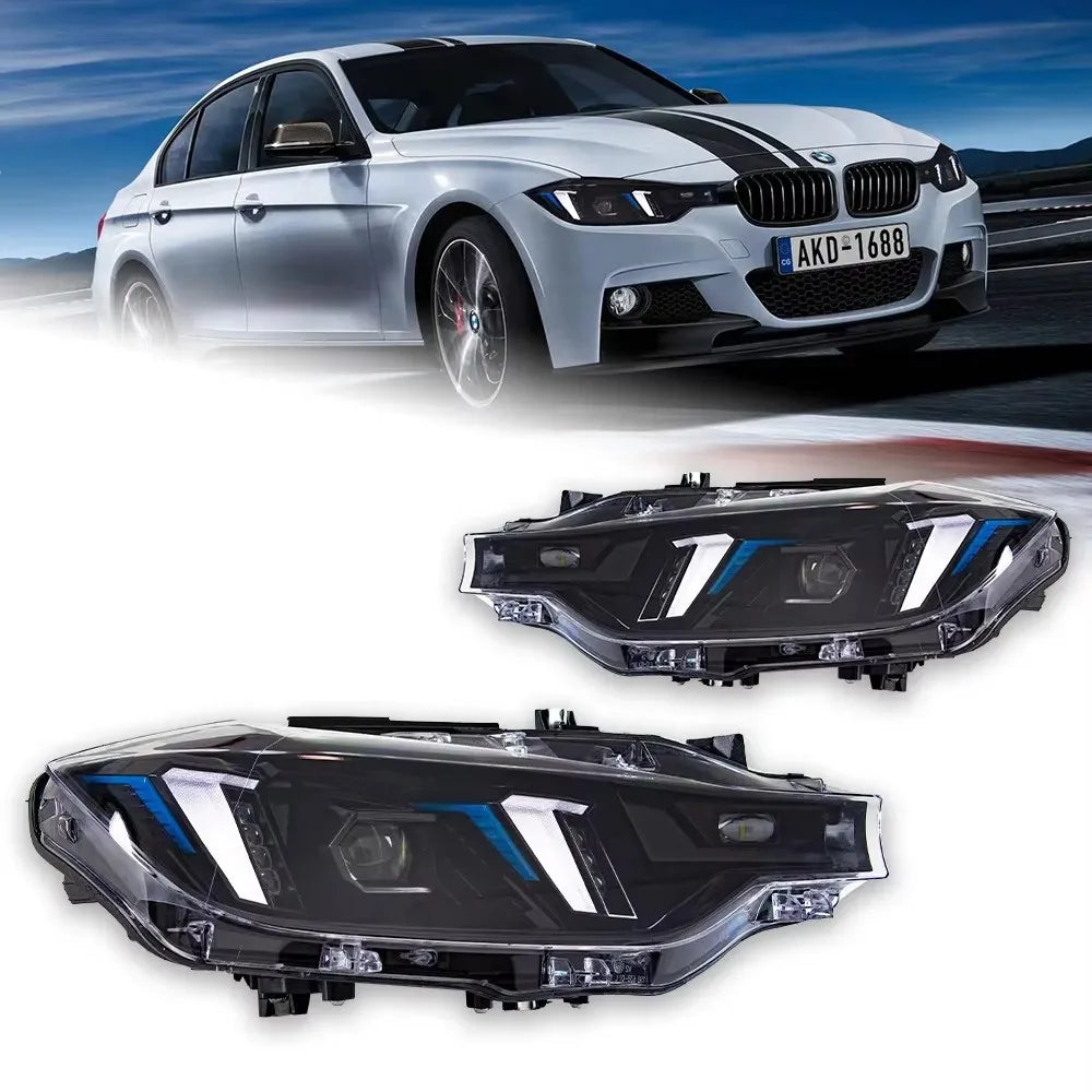 Car LED Headlight Light Assemblies For BMW F30 F35 F31 2012-2019 Auto Fog DRL Brake Turn Signal Lamp Plug and Play