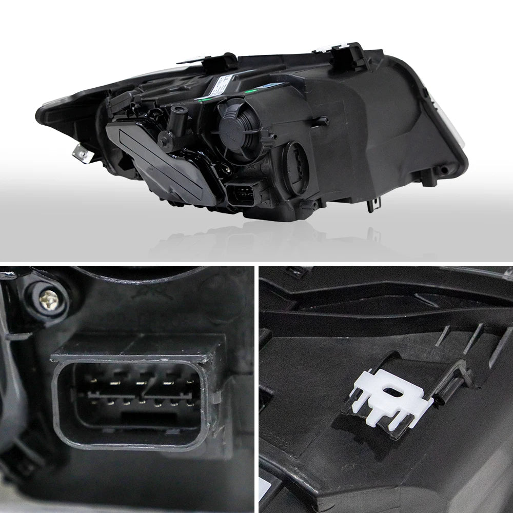 Car Light for Bmw 3 Series E91 E90 Headlights 2005-2012 320I 318I 323I 3 Series Led Headlight Drl Hid Bi Xenon Beam Accessories