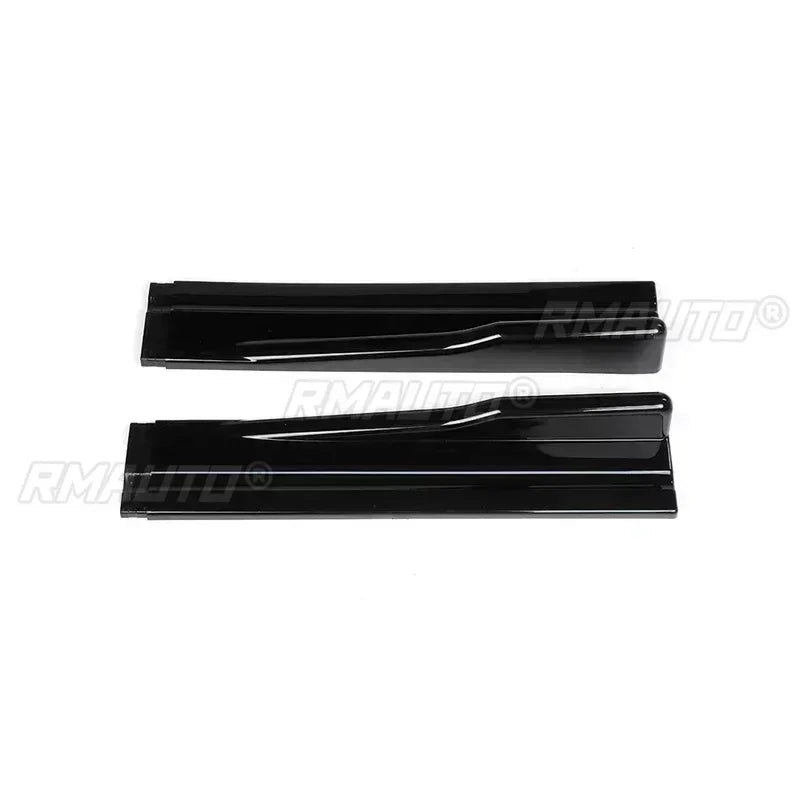 High Quality 2.2m Side Skirts Extension Rocker Splitters Diffuser Winglet Wings For BMW 7 Series G11 G12 4-Door Sedan LCI 2020+