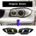 Sewiyolin Car LED Headlight Assemblies For BMW E87 2004-2011 Fog DRL Brake Turn Signal Lamp Plug and Play