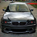For BMW 3 Series E46 (1999-2004) MT Style Front Bumper Large Body Kit