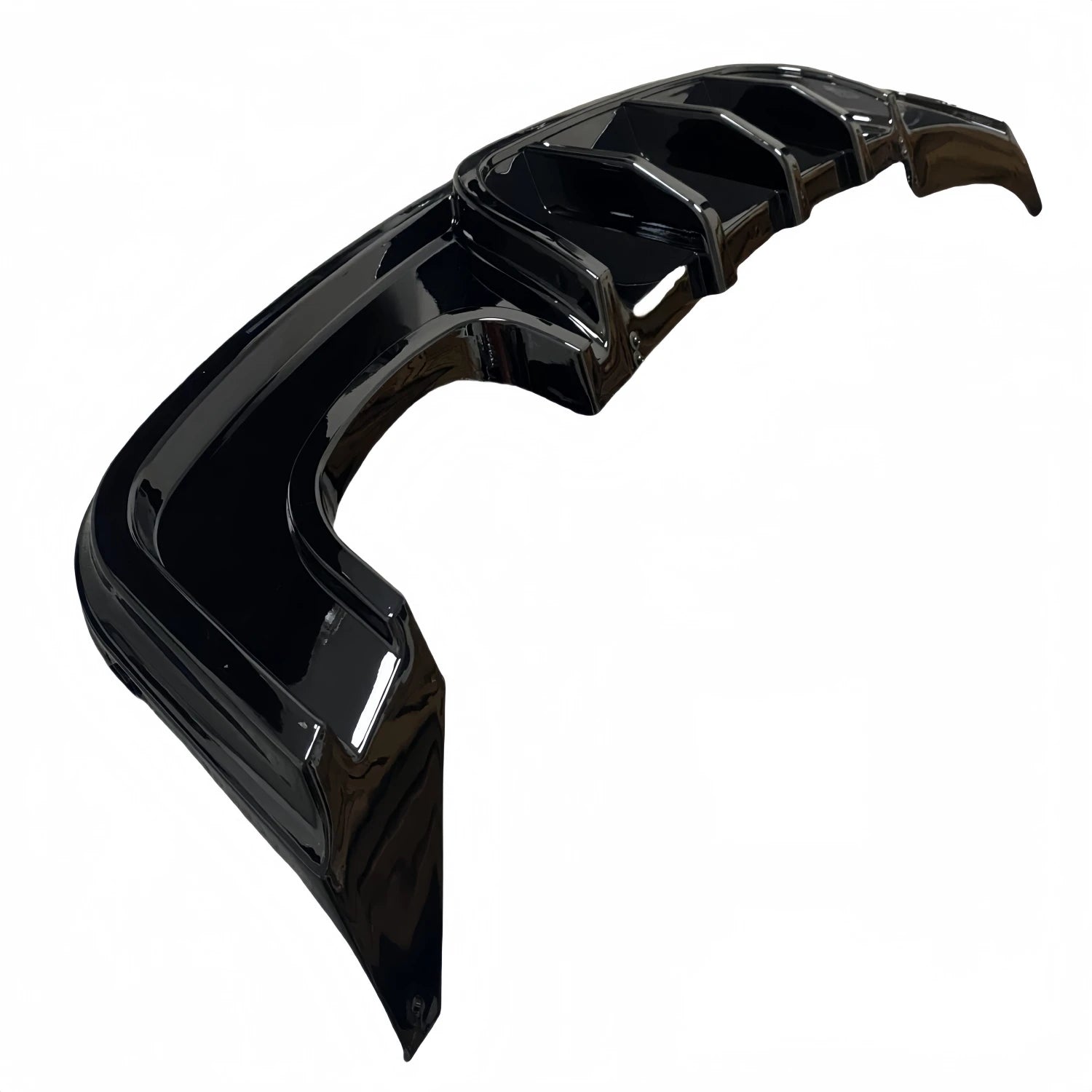 Gloss Black MP Style Car Rear Bumper Diffuser For BMW E82 Coupe E88 Convertible 120i 125i 135i M Sport 2007-2013 Tuning Bodykits