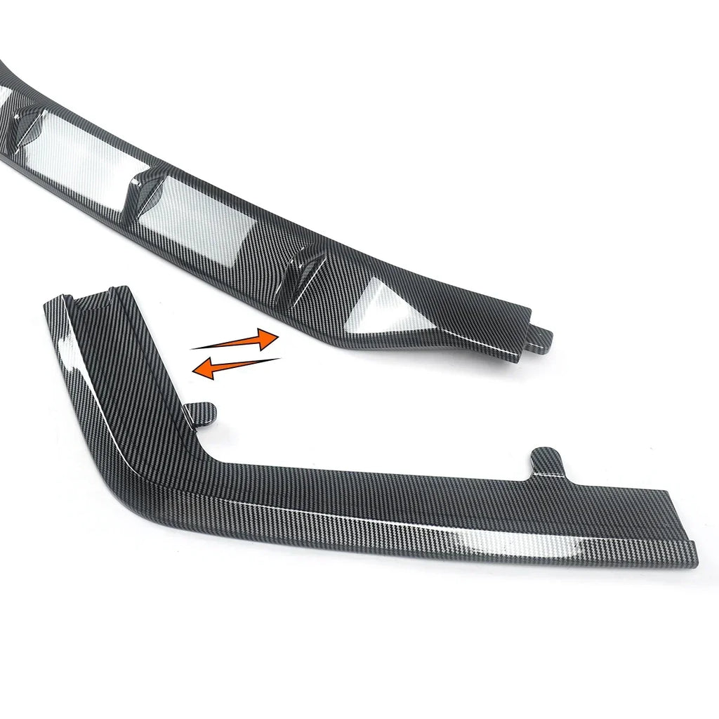 For BMW 7Series G11 G12 Rear Bumper Diffuser M Performance Style Carbon Look LCI