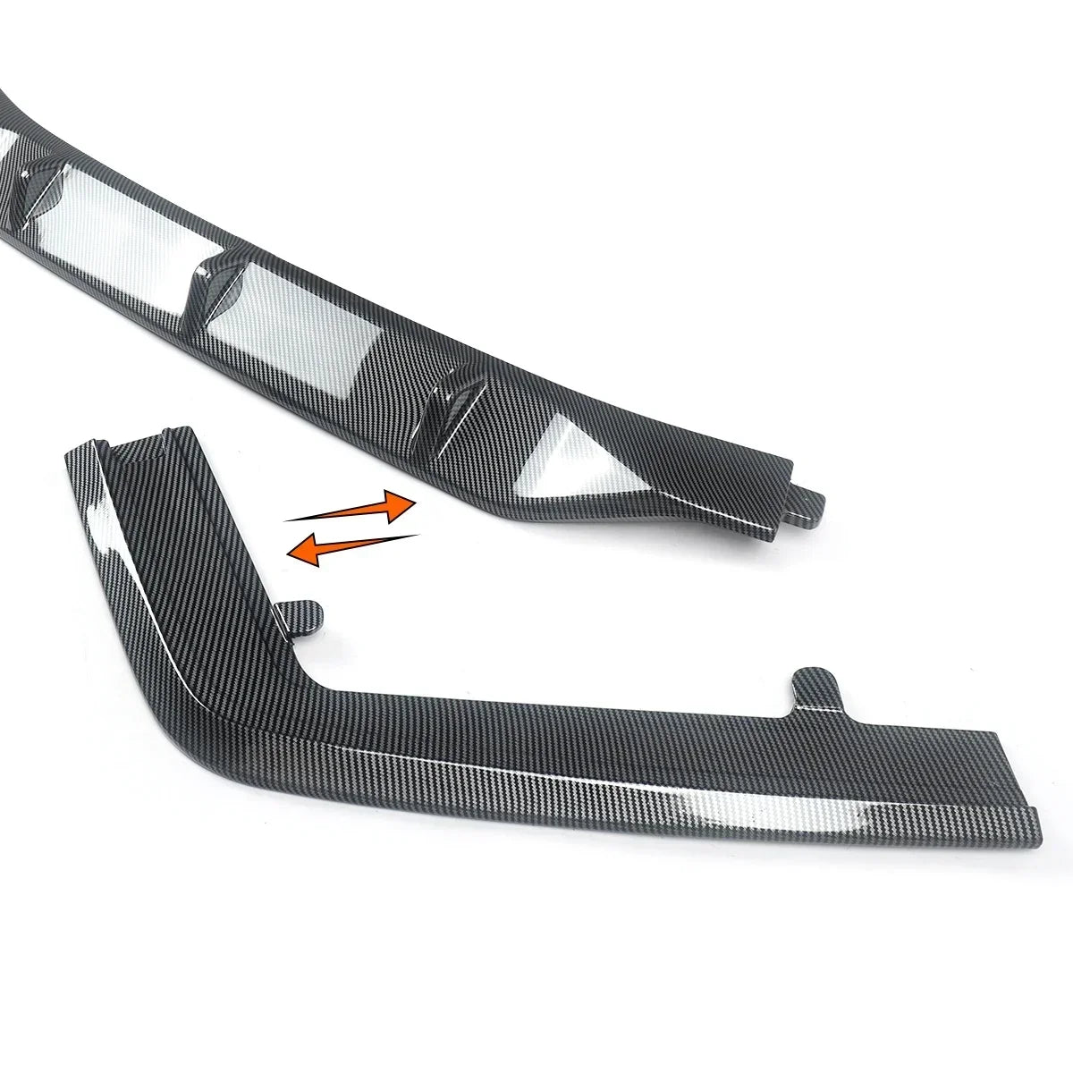 For BMW 7Series G11 G12 Rear Bumper Diffuser M Performance Style Carbon Look LCI
