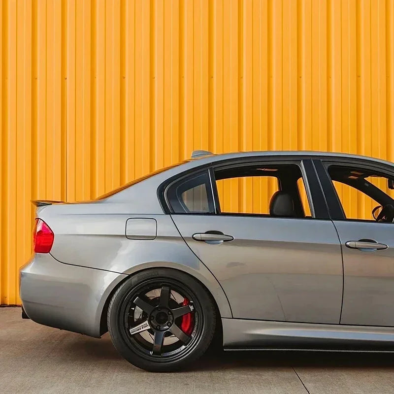 MP Style For BMW 3-Series E90 318i 320i 325i 2005-2012 Car Rear Trunk Lid Car Rear Wing Duck Tail Lip Spoiler Body Kits