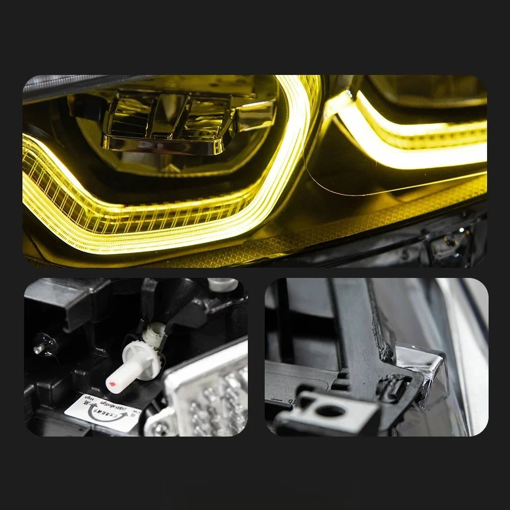 2 PCS Car Lights for BMW 4 Series F32 LED Headlight 2012-2019 M4 F33 F36 F82 LED HeadLamp DRL Signal front Automotive Accessory