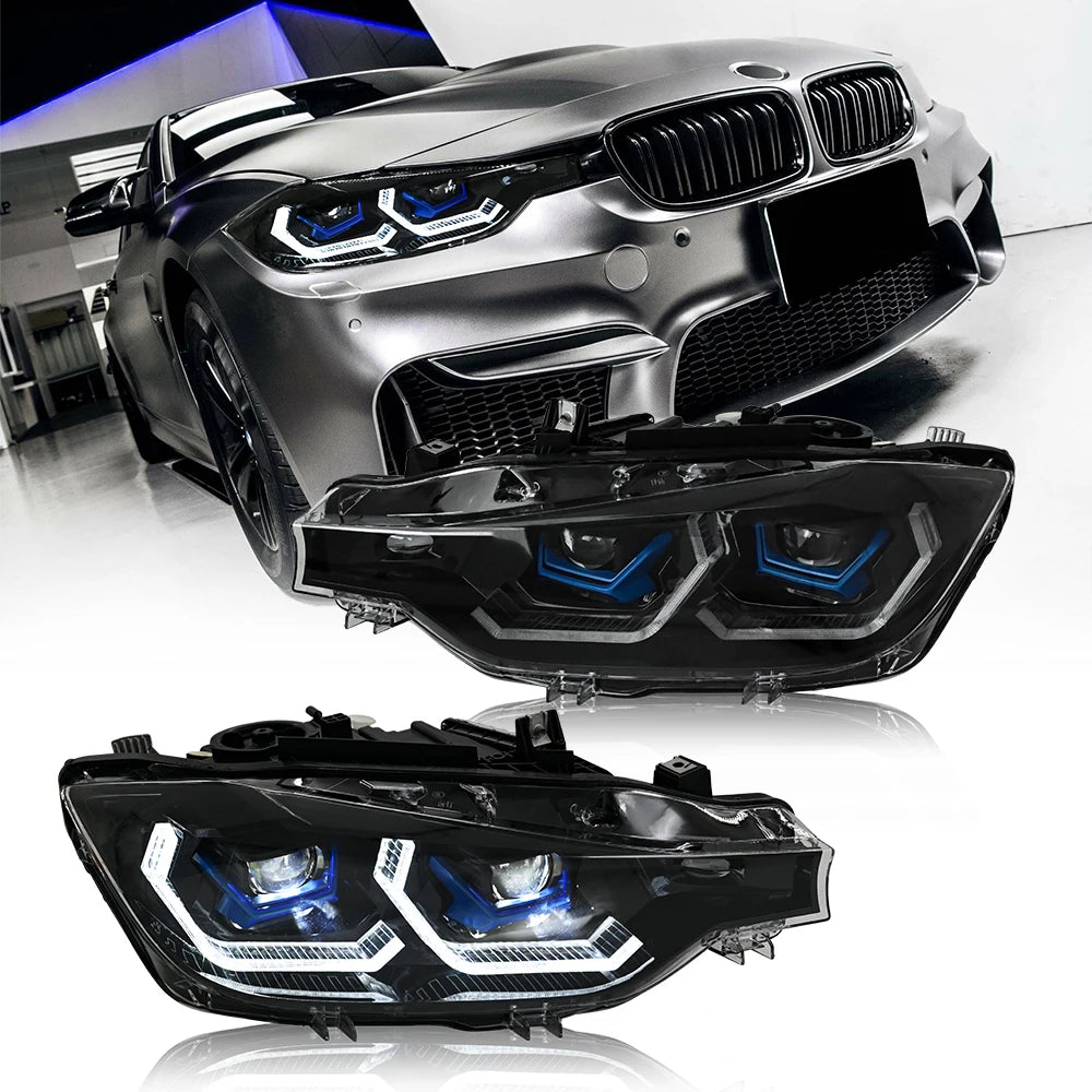 Projector Lens Halogen Xenon LED Headlight Assembly For BMW 3 Series F30 F31 328i 335i 2012 2013 2014 2015 2016 2017 2018