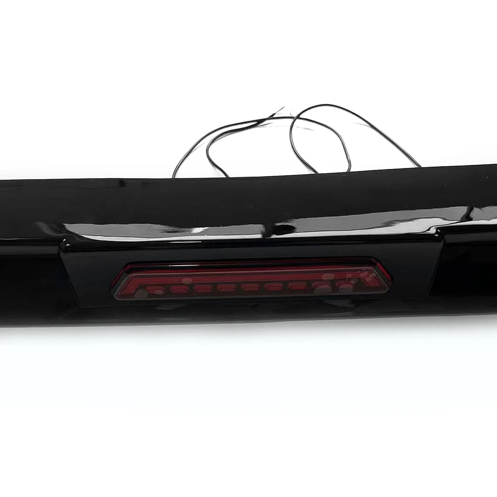 Car Rear Bumper Diffuser Lip Spoiler Splitter with Light For BMW 3 Series E36 1991-1999