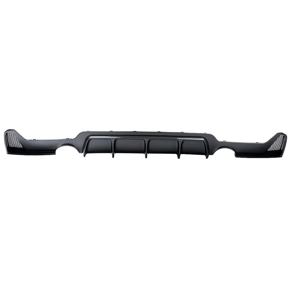 MagicKit Rear Bumper Diffuser For 14-20 BMW F32 F33 F36 4-Series 435i M Sport Carbon Look