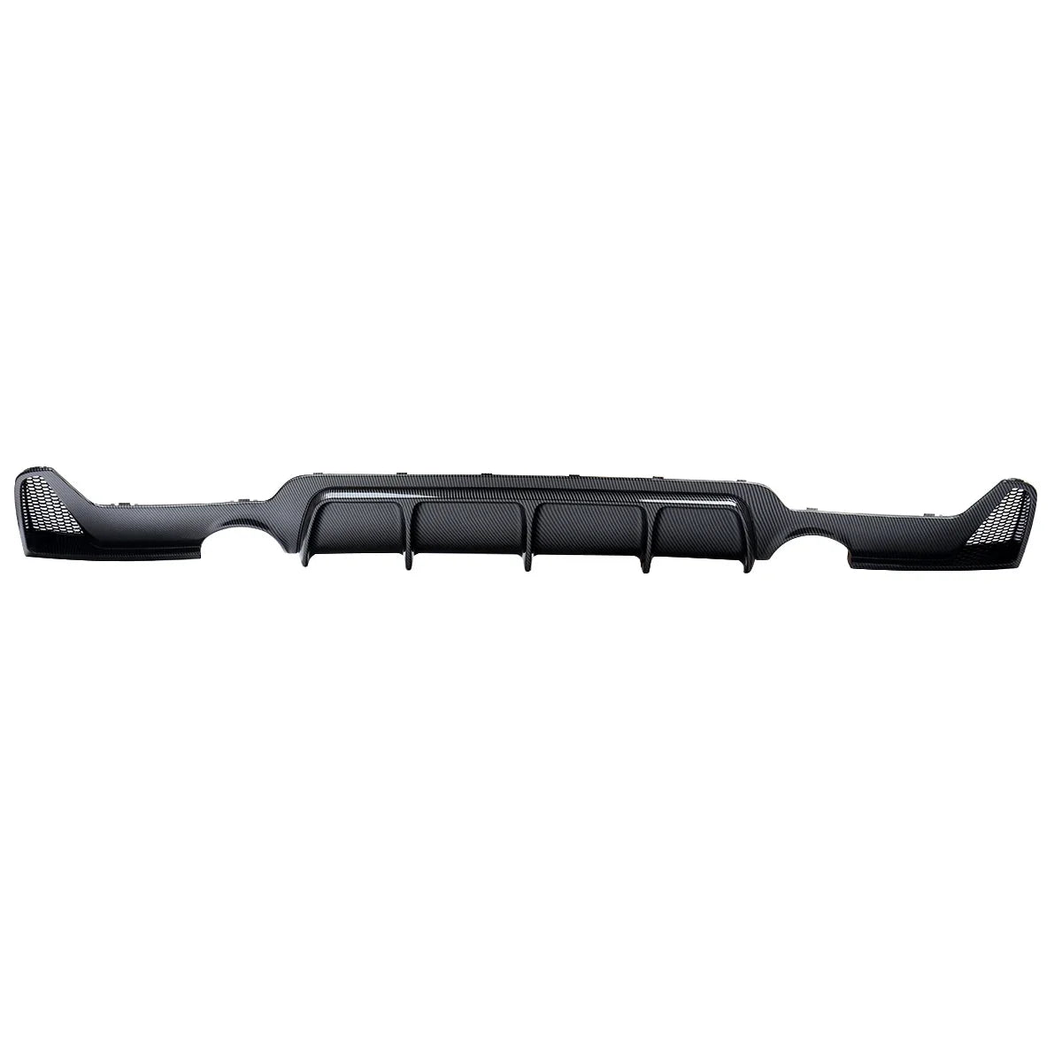 MagicKit Rear Bumper Diffuser For 14-20 BMW F32 F33 F36 4-Series 435i M Sport Carbon Look