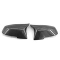 LHD M4 Style Carbon Fiber Mirror Cover Replacement Rearview Side Mirror Cap For BMW F30 F32 3&4 Series