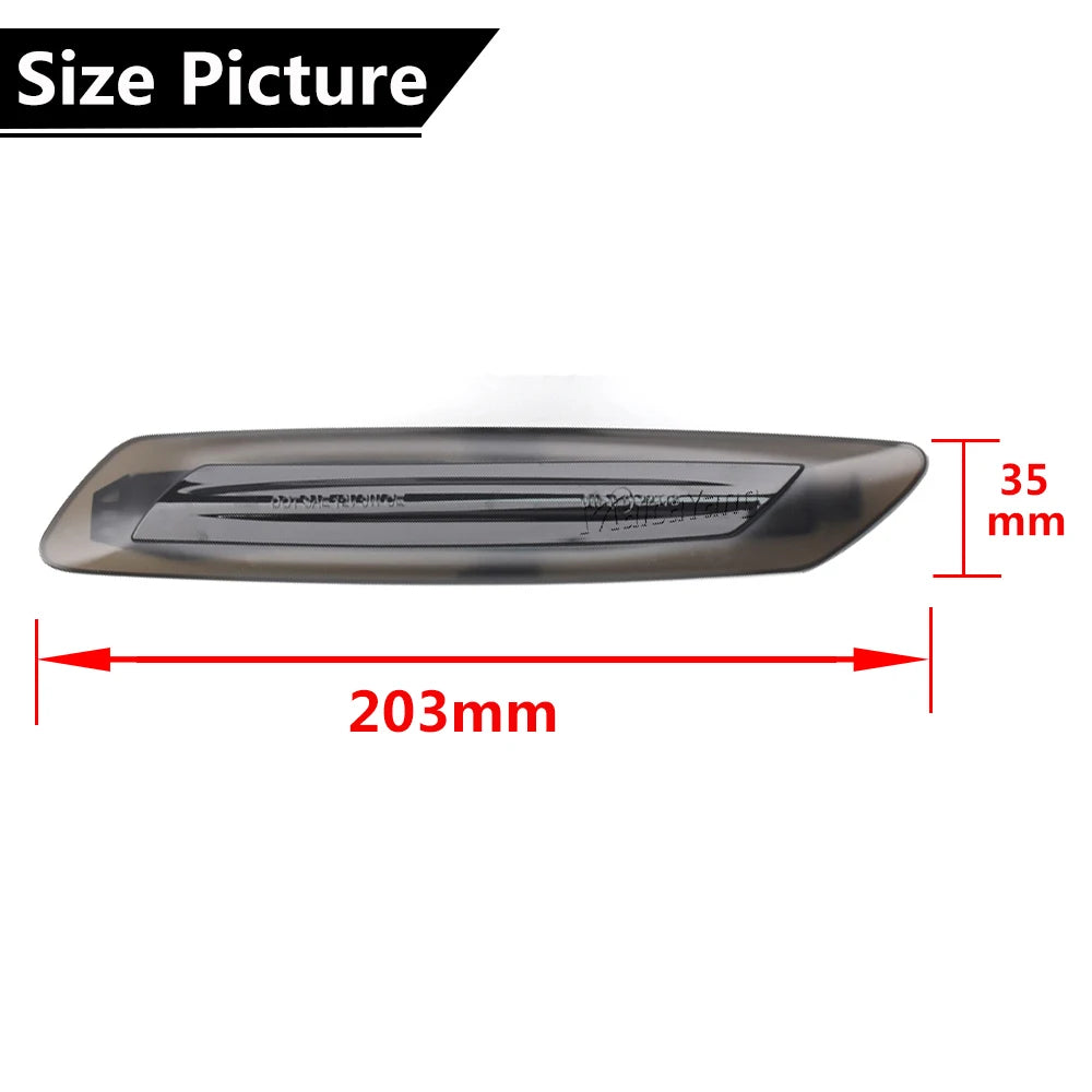 2PCS Sequential Dynamic LED Turn Signal Side Marker Light For BMW 5 Series F10 F11 528i 528iX 535i 535iX 550i 550iX Hybrid 5