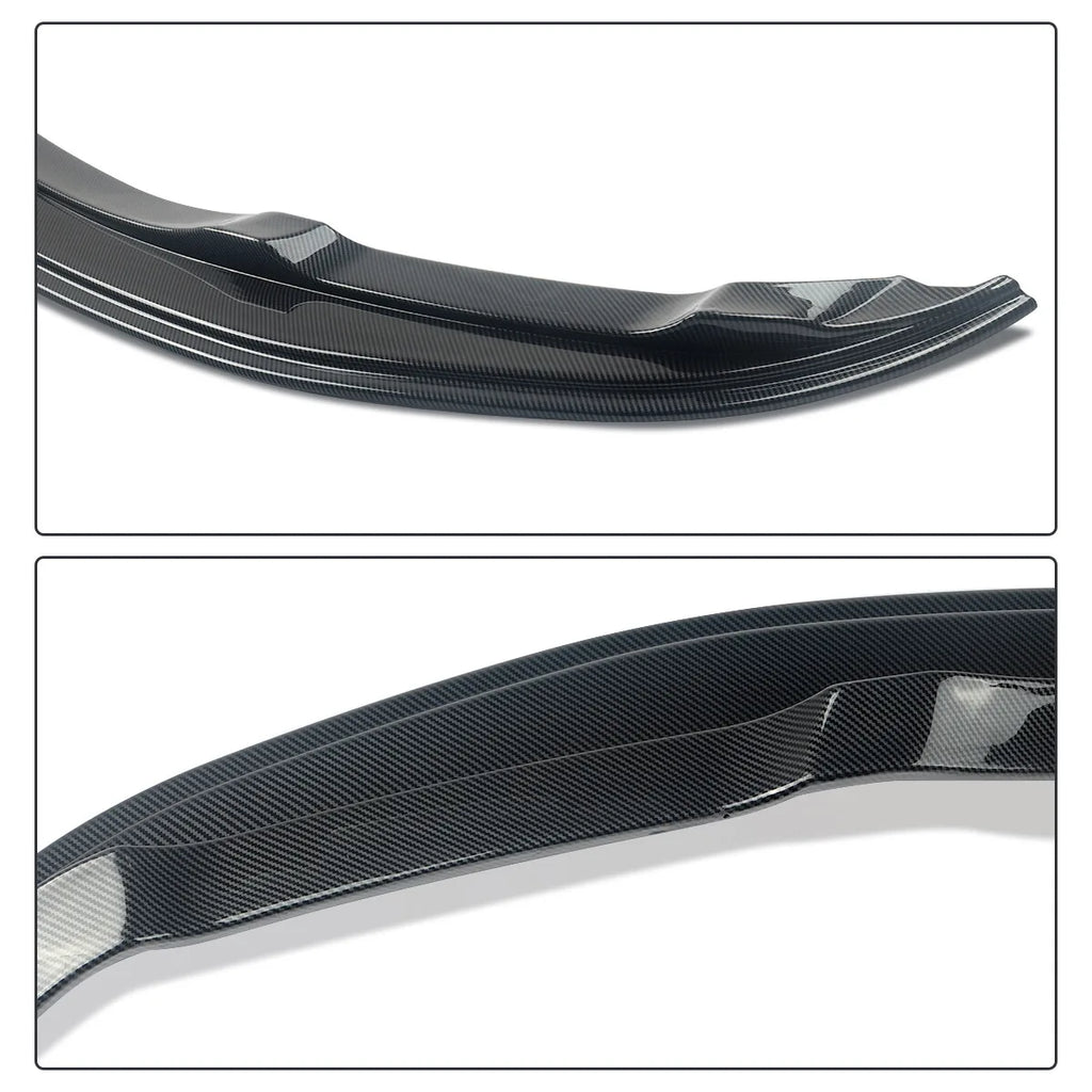 Front Lips Bumper FOR BMW 3 SERIES E90 E91 320d 330d 335d M PERFORMANCE 2005 2006 2007 2008 PRE LCI FRONT SPLITTER CARBON LOOK