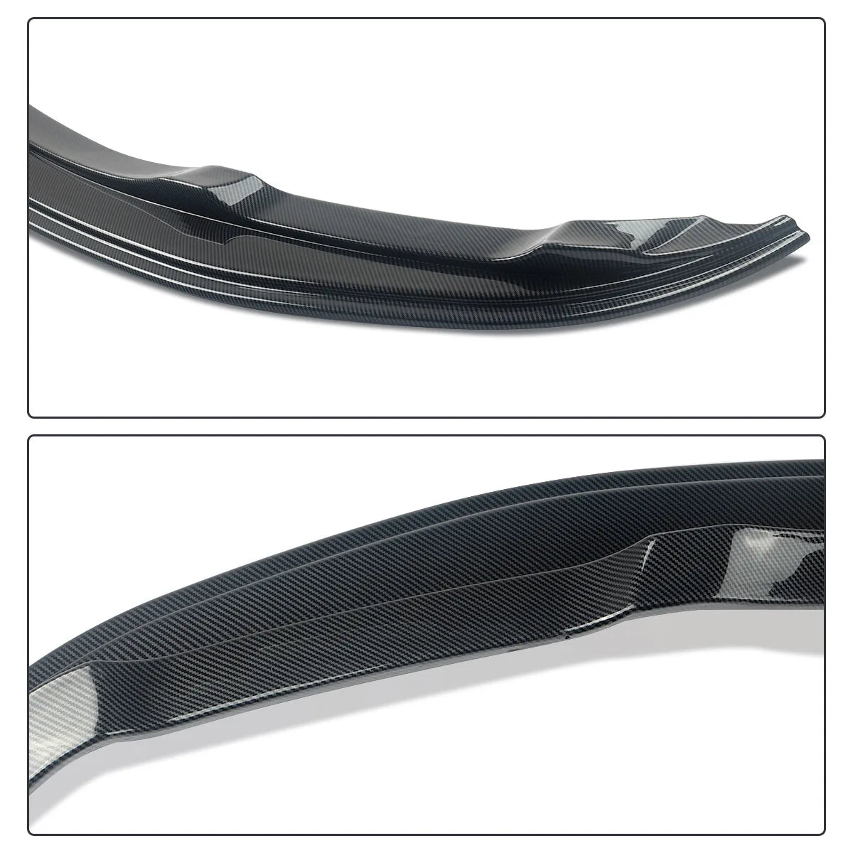 Front Lips Bumper FOR BMW 3 SERIES E90 E91 320d 330d 335d M PERFORMANCE 2005 2006 2007 2008 PRE LCI FRONT SPLITTER CARBON LOOK