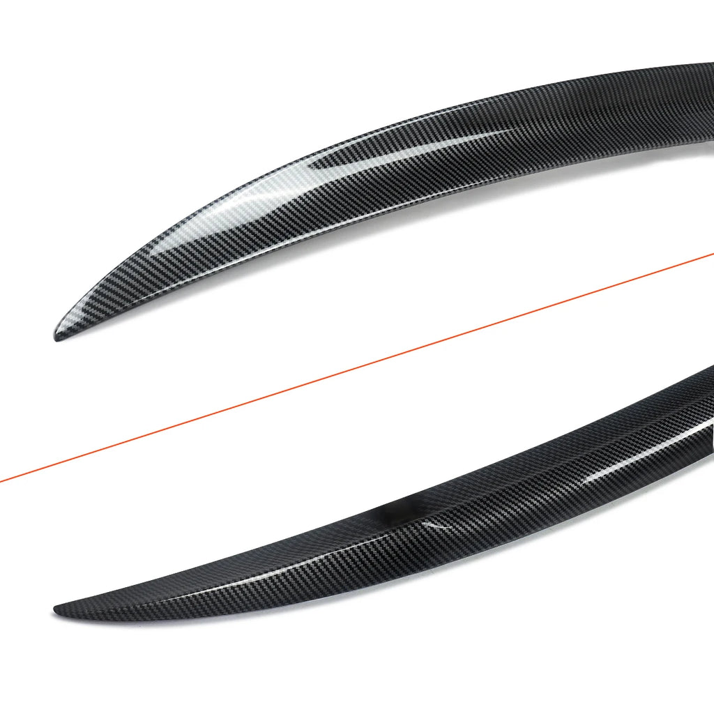M Performance Style Rear Spoiler Lip for BMW 7 SERIES G11 G12 740i 750i 2016-2022 Carbon Look Rear Trunk Spoiler Wing MP Style