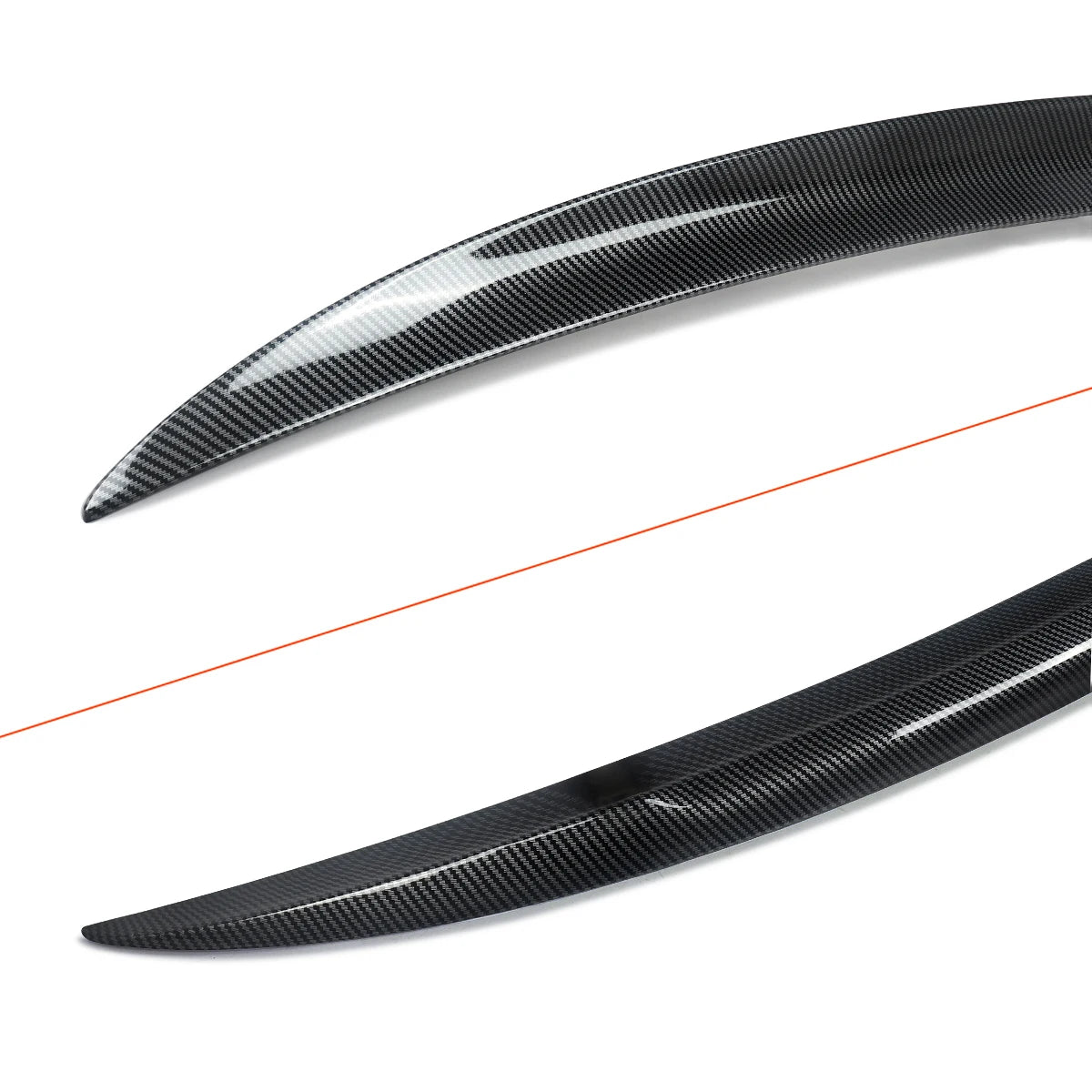 M Performance Style Rear Spoiler Lip for BMW 7 SERIES G11 G12 740i 750i 2016-2022 Carbon Look Rear Trunk Spoiler Wing MP Style