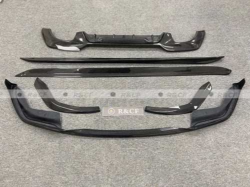 2020-21 New for BMW 3 Series G20 MP Style Carbon Fiber Body Kit Front Lip Side Skirts Diffuser Carbon Fiber Bumpers for BMW Cars