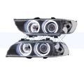 Maosheng A Pair Front Bumper Head Light Head Lamp For BMW 5 Series E39 1997-2003 Headlamp Headlight Front Turn Signal Light