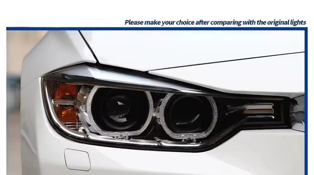 Car LED Headlight Light Assemblies For BMW F30 F35 F31 2012-2019 Auto Fog DRL Brake Turn Signal Lamp Plug and Play