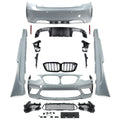 For BMW 2 Series F22 Coupe Upgrade M2 CS Style Front Bumper Lip & Rear Diffuser Complete Kits Bodykits 220i 225i M240i 230i